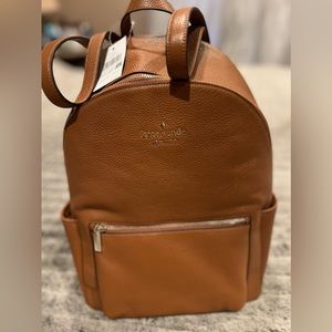 Kate Spade Leila Pebbled Leather Large Dome Backpack / Brand New with Tags!